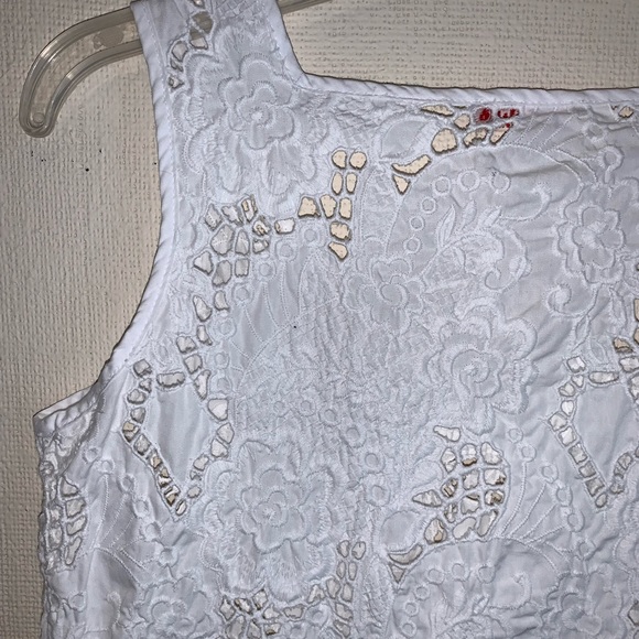 Organic John Patrick White Lace top - Picture 11 of 16